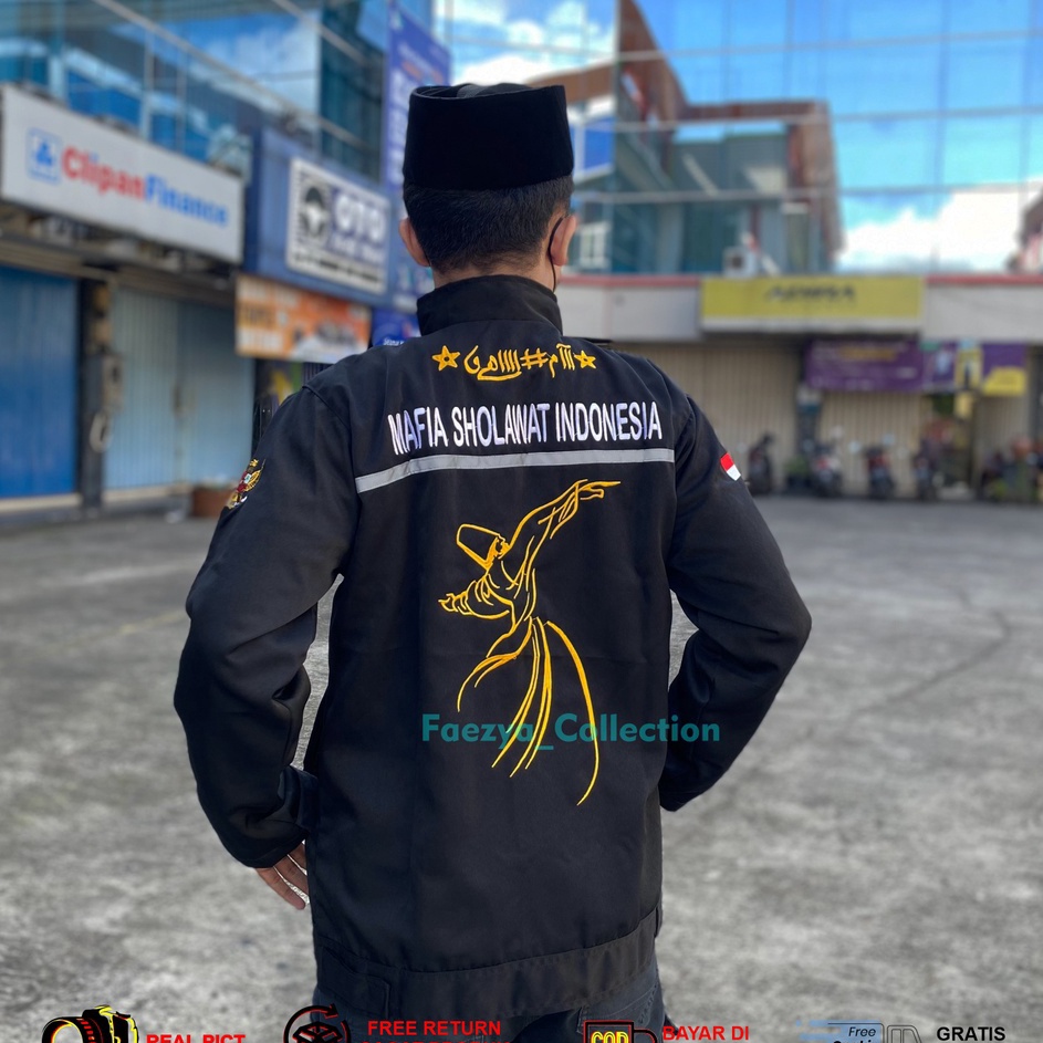 ➴Best Product ZDZRF Jaket Majlis Mafia Sholawat High Quality / Jaket Mafis / Mafis Indonesia G33 ➝Ki