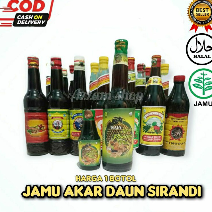 

✨ 7.7 Azzamshop - Jamu pegal linu asam urat nyeri sendi rematik cap akar daun asli 600ml