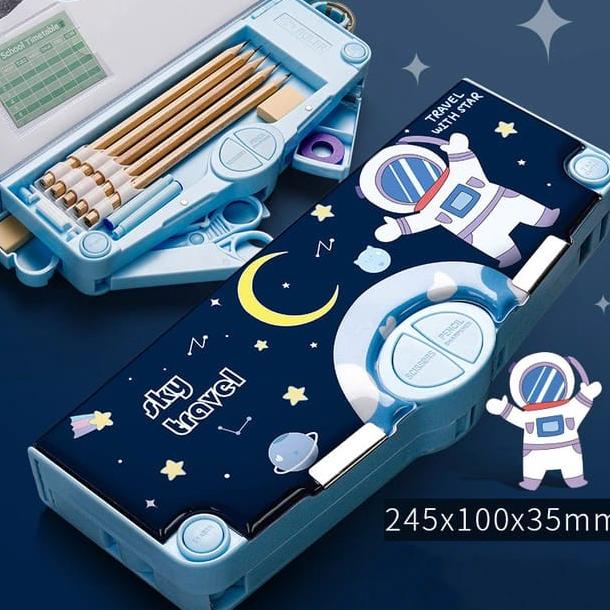 

8.8 Hm28 Kotak Pensil Serbaguna Tempat Kotak Pensil Mekanik Multifungsi Grosir !!
