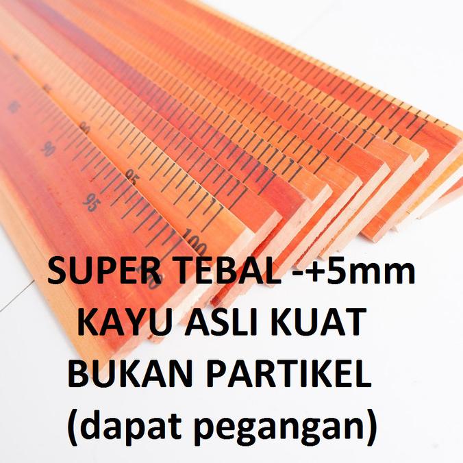 

hanya disini] Penggaris Kayu 1 meter isi 12 buah