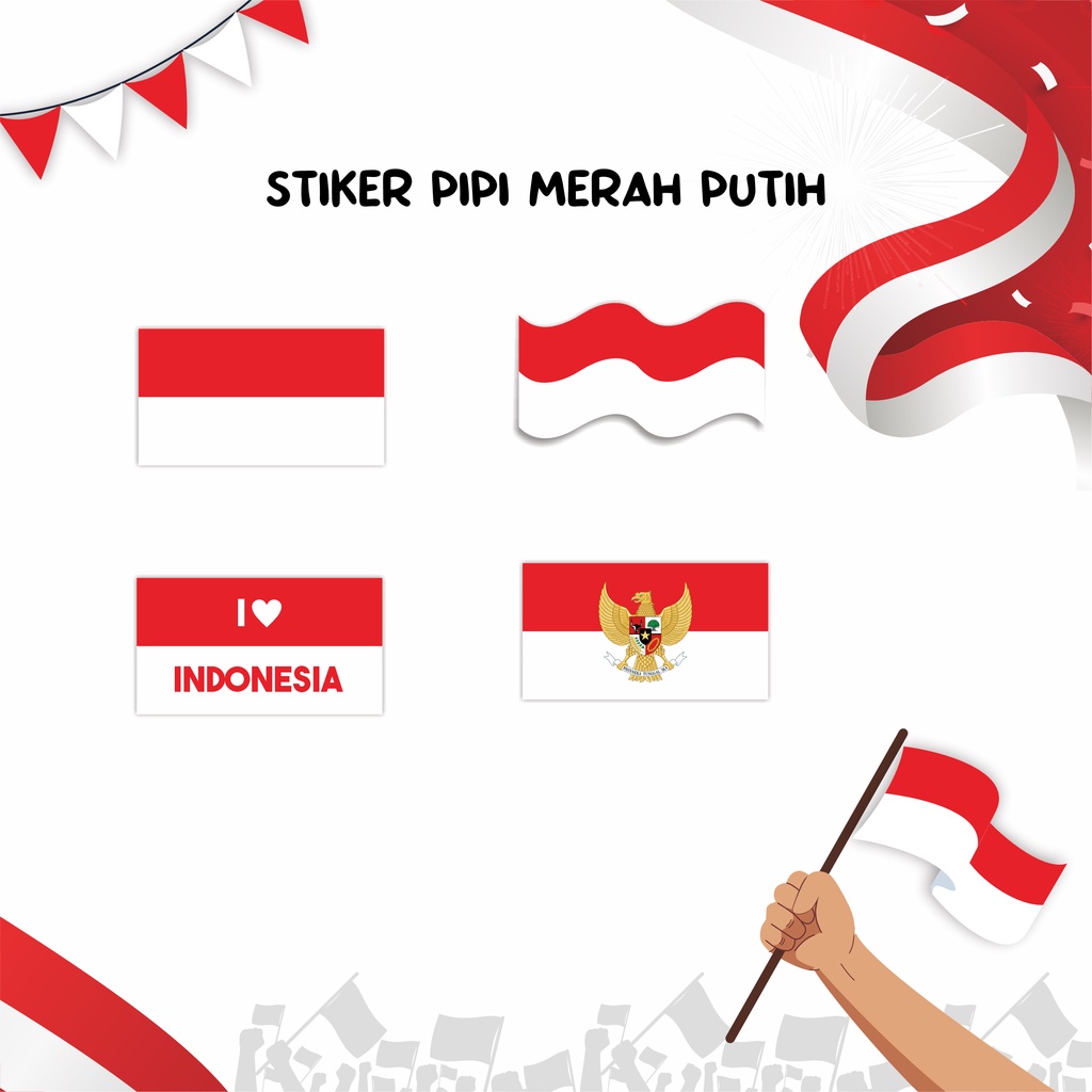 

Stiker pipi merah putih