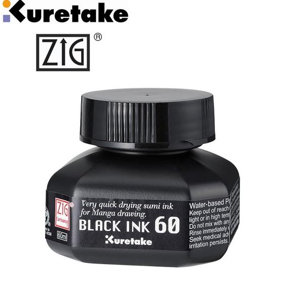 

Kualitas terbaik] Kuretake Pen Ink - Black Ink