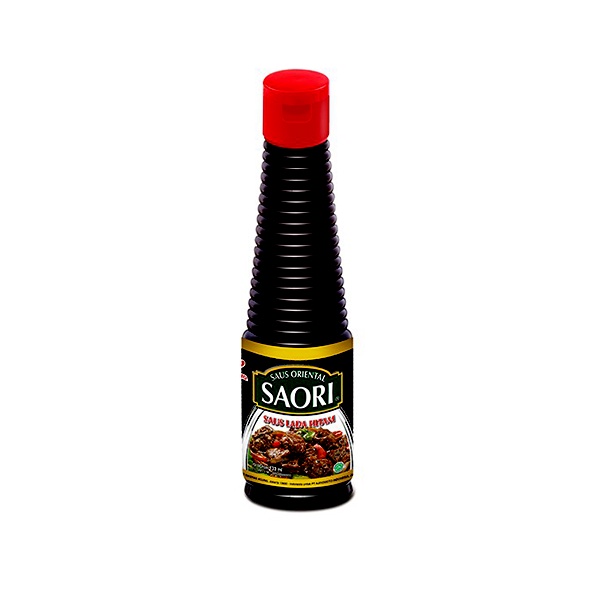 

SAORI SAUS LADA HITAM BOTOL 133 ML