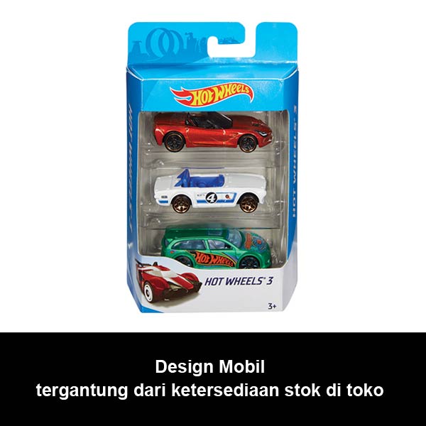 HOT WHEELS 3 CAR GIFT PACK