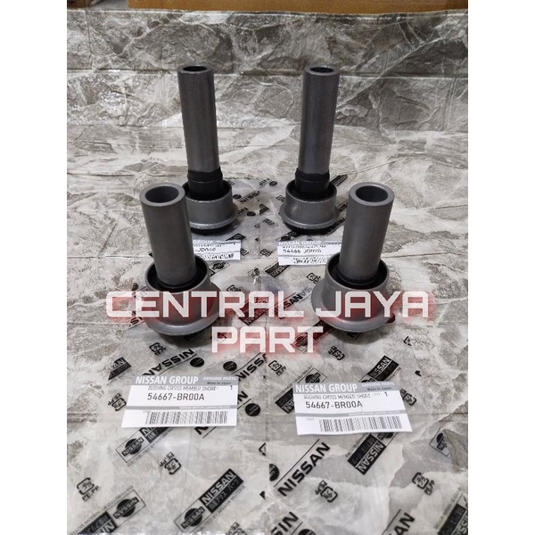 BUSHING CROSS MEMBER X TRAIL T31 T32 PANJANG PENDEK 1SET 4PC ORIGINAL