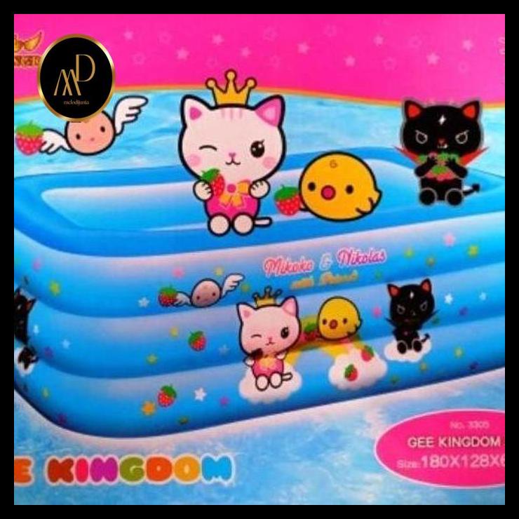 KOLAM RENANG ANAK / BABY SPA MIKOKO 3305 GEE KINGDOM UK 180X128X60CM melodijunia