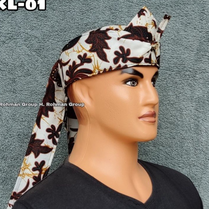 Grosir Batik Blangkon Ikat kepala Totopong Udeng Sunda Jawa Bali Seller
