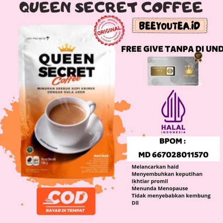 

➮➟✤ (Ready) Queen Secret Coffee kopi melancarkan haid by AMIRALAB Diskon