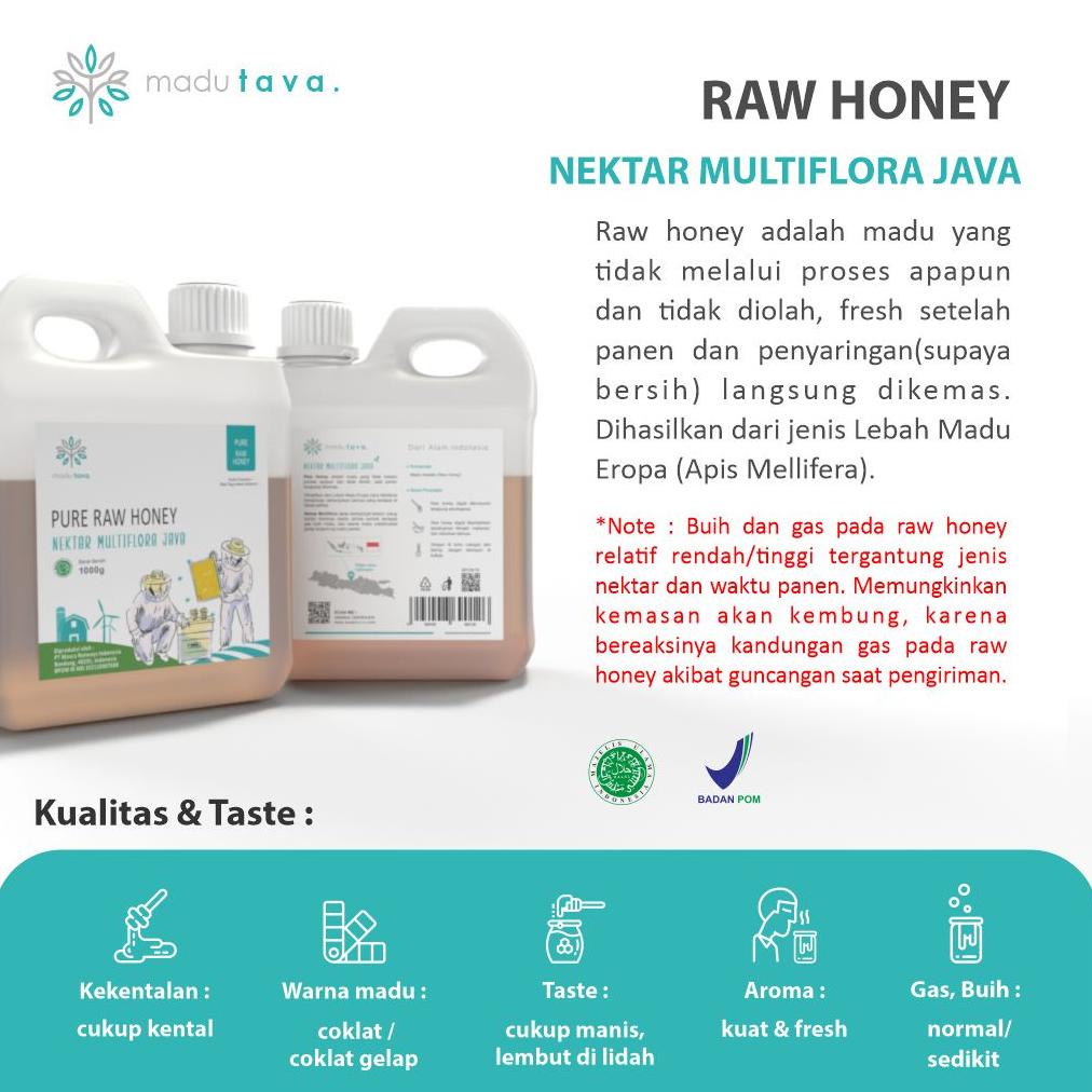 

8.8 [Discount] Madu Murni Asli Tava Grade A Variant Nektar 100% Alami Pure Natural Raw Honey Minuman Kesehatan New !!