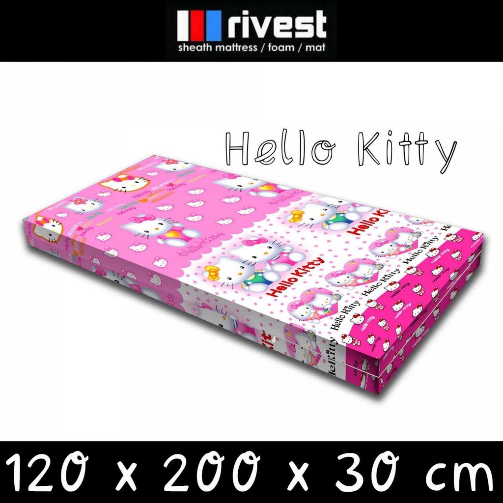 SALE Rivest Sarung Kasur 120 x 200 x 30 - Sprei Resleting