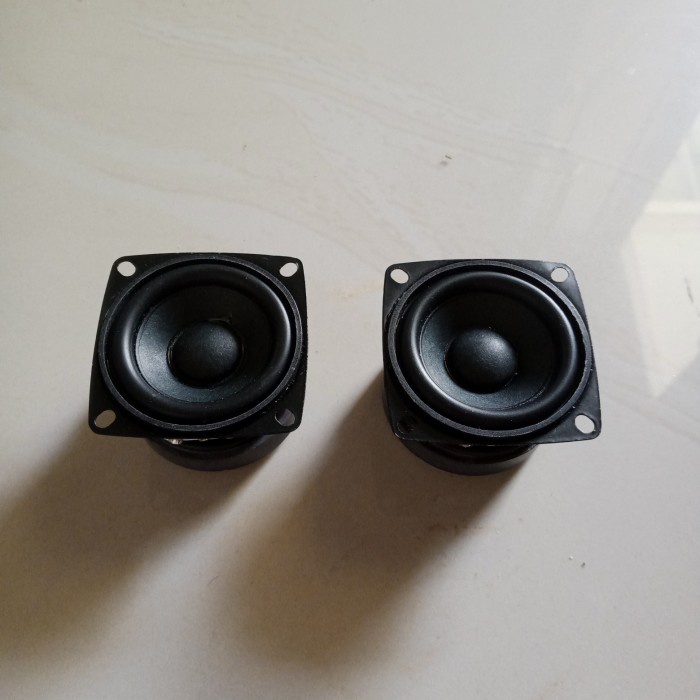 Aiyima 2 pcs speaker audio mini portable 2" 4 ohm 15w utk home theater