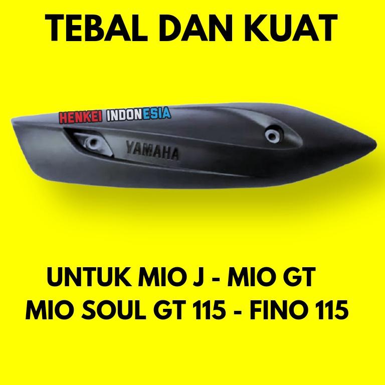 Aksesoris Tutup Knalpot Mio J - Cover Tameng Knalpot Mio J - Mio Gt - Mio Soul Gt 115 - Fino Fi 115 