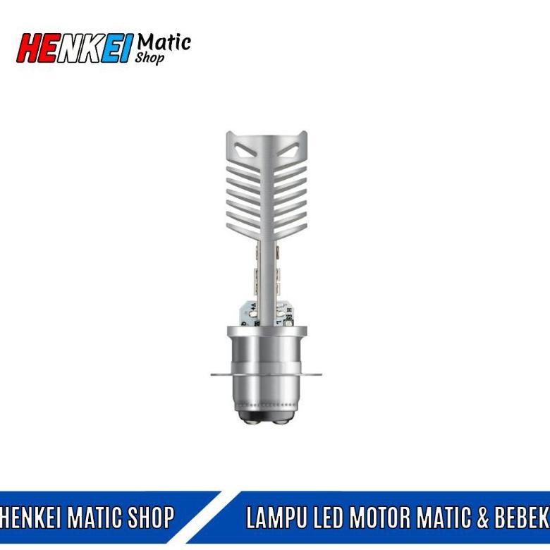 Sparepart Lampu Led Motor Beat Depan Osram T19 Ac/Dc M5 H6 K1 Bebek C Warna Putih Paling Terang Moto