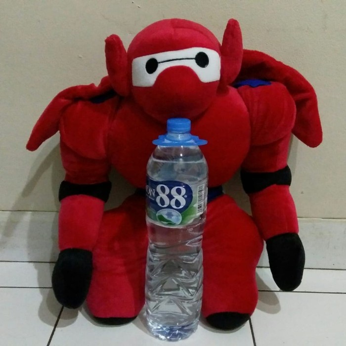 Kado hadiah Boneka Baymax merah BESAR big hero six bagus 50 cm