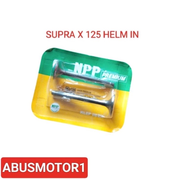 KLEP SET VALVE SUPRA X 125 HELM IN BLADE 125 FI SUPRA X 125 HELM IN FI ORIGINAL NPP