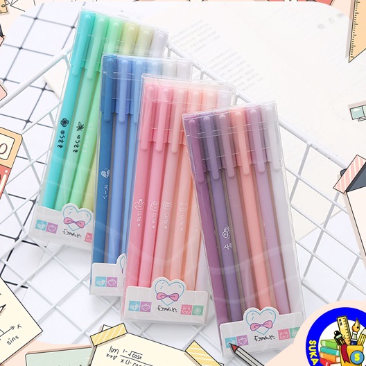 

ZDZY0760㊡ Pulpen Morandi Set 6pcs S0205 ㊥