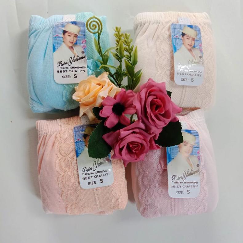 Lusinan 12 Pcs Cd Celana Dalam Wanita Dewasa Yulia Murah