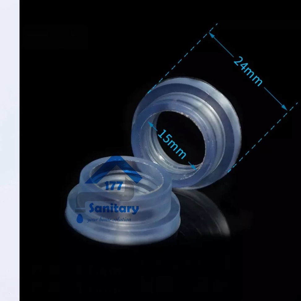 ¯ sf Karet 3/4 Inch untuk kran Bathtub panas dingin - Seal Karet rubber untuk keran air spare part s