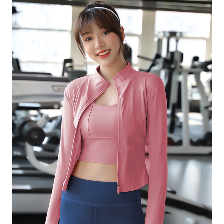 STOK TERBARU. Lulu Lemon|| Best Seller JAKET FITBODY (7 color) ✅ Baju Olahraga Wanita | Baju Yoga Wa