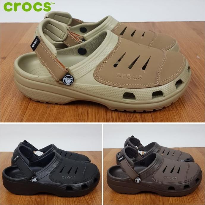 Crocs / Crocs Yukon / Sepatu Sandal Pria / Sandal Sepatu / Crocs Pria
