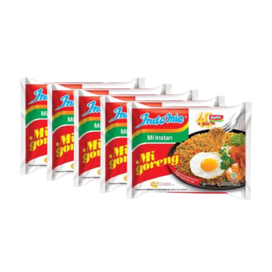 

GFHJ8736㊝ Indomie Mi Goreng Mie Instan 5 x 85 gr ㊓