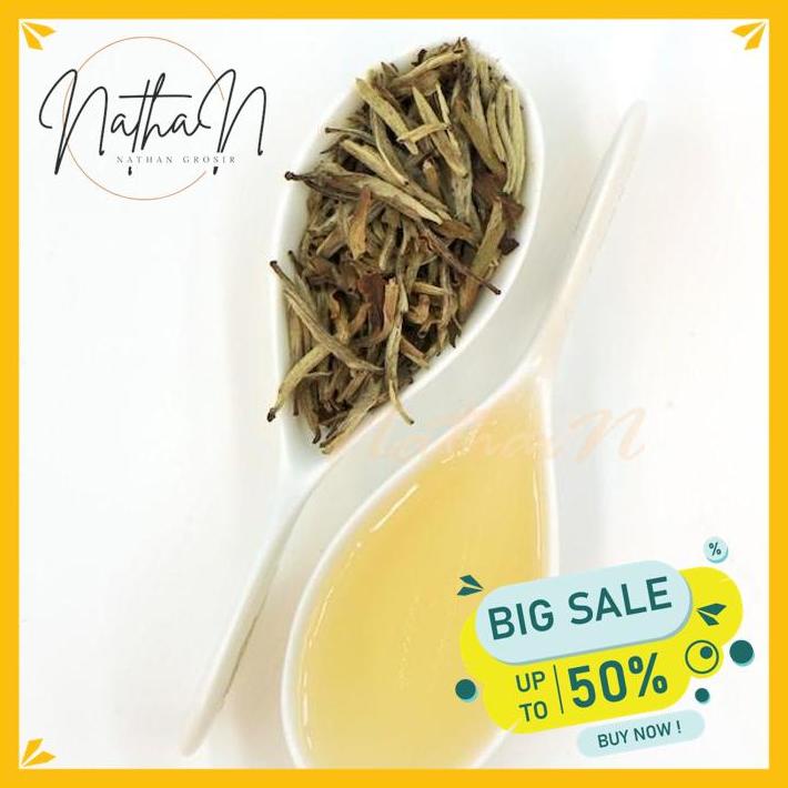 

JARUM PERAK KERING / TUMBUHAN JARUM PERAK / SILVER NEEDLE WHITE / BAI HAO YIN ZHEN / PUTIH 10GR BERKUALITAS !!