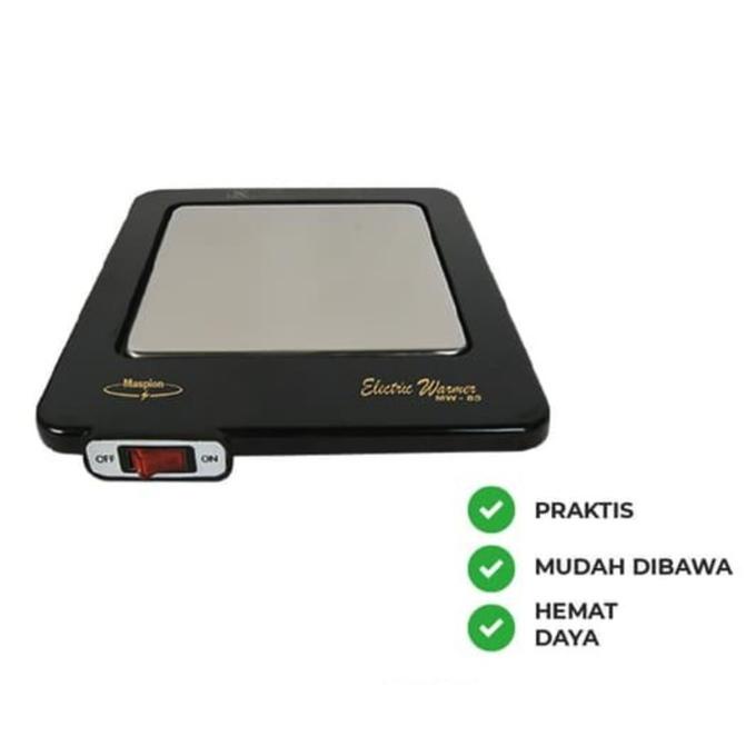 MASPION ELECTRIC WARMER MW-85 PEMANAS ELEKTRIK MAKAN MINUMAN