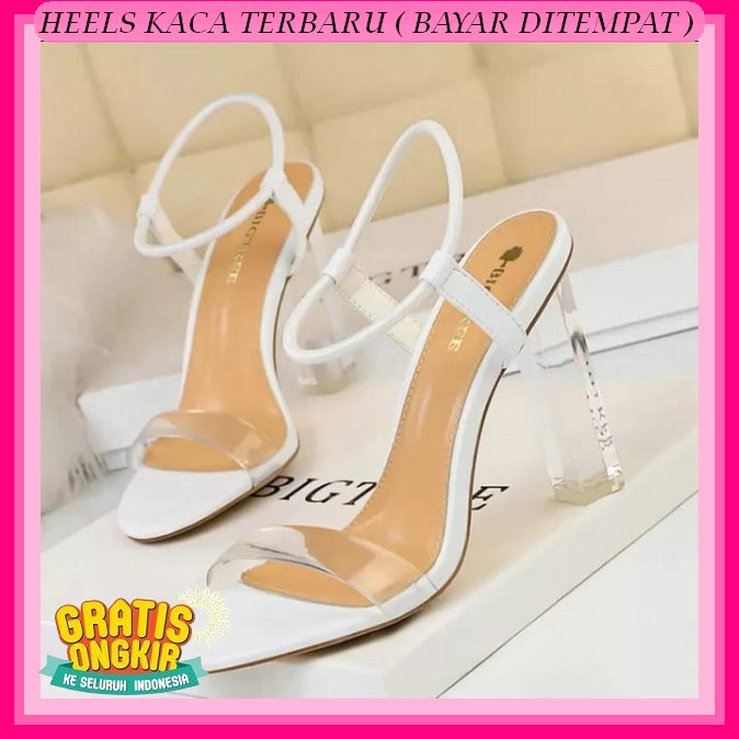Sndal Pesta Wnita Terbaru Heels Mewah Elegan High Hils Pesta Wanita Kekinian Remaja Perempuan Viral 