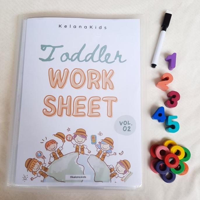 

Sale Worksheet Vol. 02 /Lembar Kerja Anak Usia 4Th+ Termurah