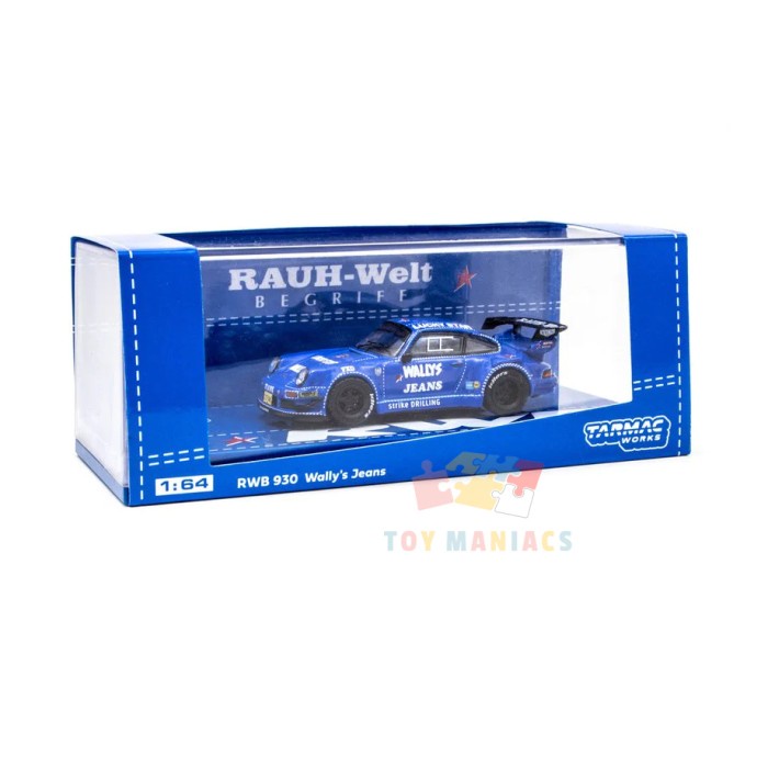TARMAC WORKS T64-015-WJ PORSCHE RAUH WELT RWB 930 WALLY'S JEANS 1/64