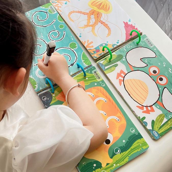 

Sale Buku Aktivitas Tracing Line Wipe And Clean / Menulis Pola Garis Traci Termurah