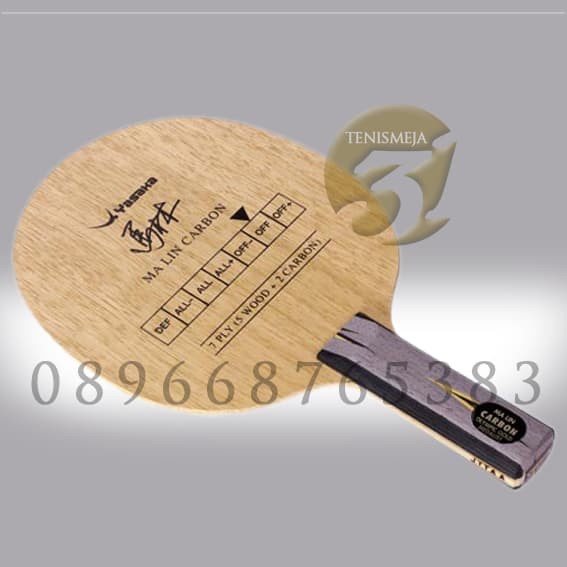 Terlaris Yasaka Ma Lin Carbon, Blade/Kayu Tenis Meja