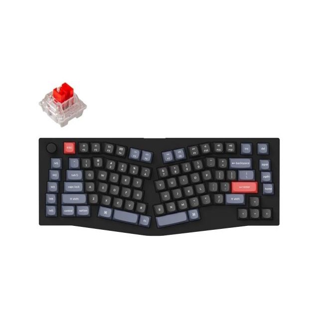 Keychron V10 (Alice Layout) QMK Fully Assembled Knob - Carbon Black