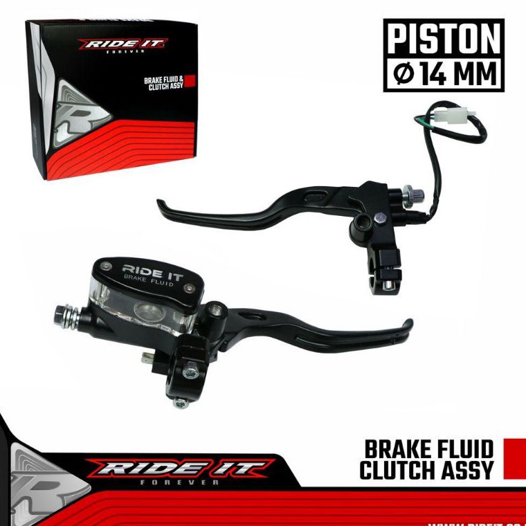 Paling Laris!.. Handle Master Rem Ride it Kanan Kiri Kopling Universal 14MM OVal