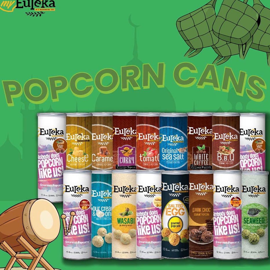 

❀Kirim Langsung↔ EHG0G EUREKA POPCORN CANS 70-90g G97 ☊Terkini