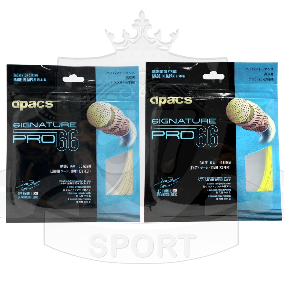 Produk ZGLNZ Senar Raket Badminton Apacs Signature Nano 66 Original J97 ✢Bestseller