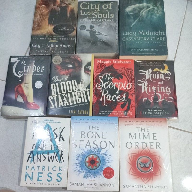 Live buku novel import bahasa inggris