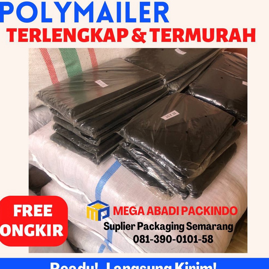 

➺Terbaru YKMMB POLYMAILER PLASTIK PACKING GROSIR MURAH 17X30 20X30 25X35 30X40 K90 ✬Bayar Di Tempat