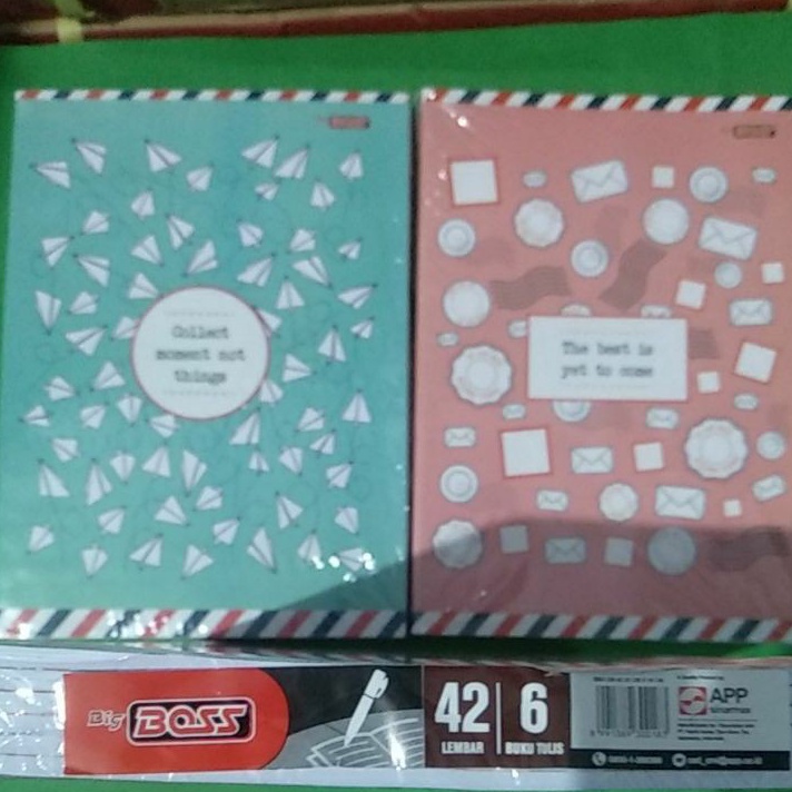 

CDRF9802㊭ PROMO!!! Buku Big Boss 42 Per Pak ( Isi 6 pcs) ㊤