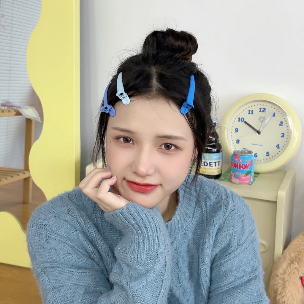 BASIC PIN PONI RAMBUT JEPIT RETRO BANGS FRIDGE SOLID SUMMER HAIRPIN POLOS COLORFUL WARNA WARNI JEPITAN HAIRCLIP METAL PLASTIC HAIR CLIP SNAP HAIRPIN SNAP ELEGAN FRENCH KOREAN STYLE AKSESORIS PITA PIN RAMBUT RIBBON ACCESSORIES