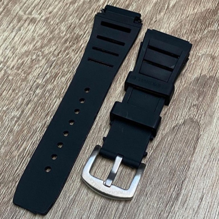 Termurah.. Tali Jam tangan pria Rm Richard mile/ Tali Jam rm Mille