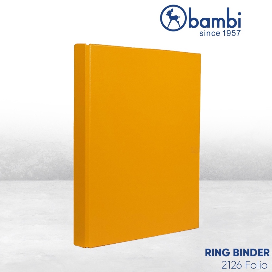 

8.8 HARGA GROSIR Bambi Ring Binder 2 Ring A4 15 mm - 2126