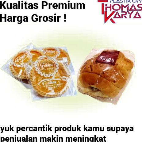 

Terbaik Plastik Opp Roti Tawar Tanpa Lem 23X35 Cm Isi 100 Lembar Tebal Bening Ftp