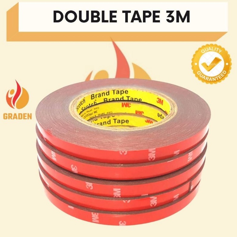 

Produk Premium.. LEM DOUBLE TAPE 3M 10mm 76