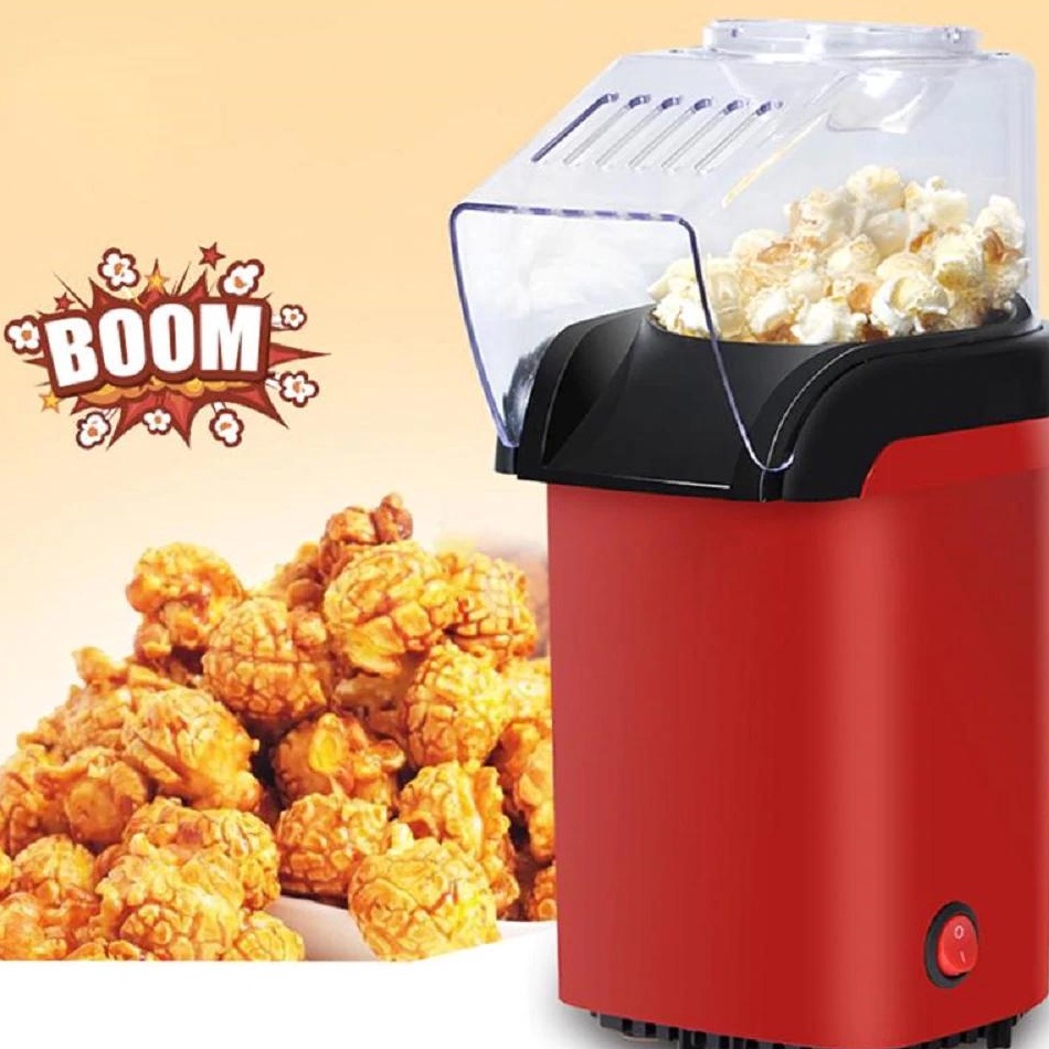 

❄Terupdate 6AQZZ Minijoy Mesin Electric Popcorn Maker Hot Air Corn Machine Mini Q94 ✩Baru