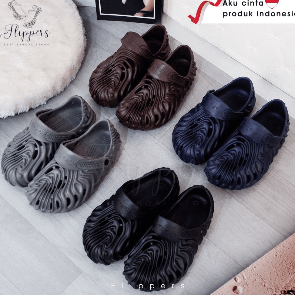 TERBARU. Sendal Kodok Pollex/Sendal Kodok/Sendal Baim Pria Wanita/Sendal Kodok Dewasa/Sendal Kodok U