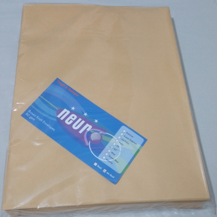 

Terlaris Amplop Coklat Neuro A3 ( 33 X 42,5 Cm )