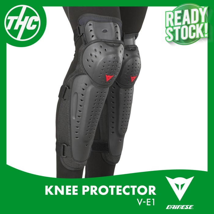 Promo Dainese Knee Protector V E1 Deker Pelindung Lutut Kaki
