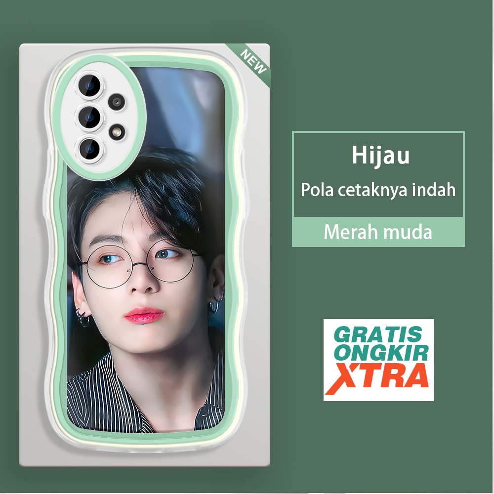 Samsung A52 A50 A51 A32 A31 A50S A52S 5G 4G INS BTS Jeon Jung Kook BT21 Cool Kor Kesing case hp mura