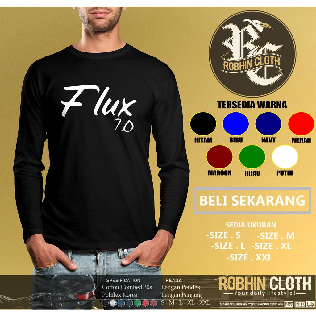 Kaos Sepeda Pasific Flux 7.0 Tangn Panjang Baju Sport